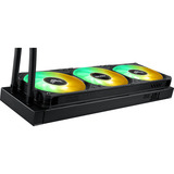 ASUS TUF Gaming LC III 360 ARGB LCD Procesador Sistema de refrigeración líquida todo en uno 12 cm Negro 1 pieza(s), Refrigeración por agua negro, Sistema de refrigeración líquida todo en uno, 12 cm, Negro