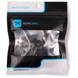 Alphacool Montaje Core Push 25mm M3/M4/UNC 6-32 Juego 4x, Fijación/Instalación negro/Plateado