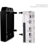 Alphacool Montaje Core Push 25mm M3/M4/UNC 6-32 Juego 4x, Fijación/Instalación negro/Plateado