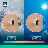 Arlo Essential cámara exterior 2K, Cámara de vigilancia blanco/Negro