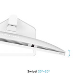 BenQ EW2790U Premium, Monitor LED blanco