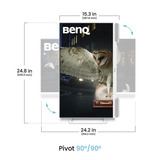 BenQ EW2790U Premium, Monitor LED blanco