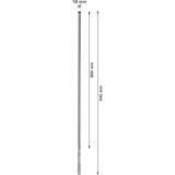 Bosch Expert Broca para martillo SDS Max-8X, Taladro Martillo perforador, Hammer drill bit, 1,8 cm, 940 mm, Concreto, Piedra, 80 cm