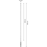 Bosch SDS plus-7X 1 pieza(s), Taladro Martillo perforador, 5,5 mm, 465 mm, Ladrillo, Concreto, Hormigón duro, Piedra natural, Arenisca, Piedra, 40 cm, SDS Plus