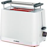 Bosch TAT3M121 tostadora 4 rebanada(s) 950 W Blanco blanco, 4 rebanada(s), Blanco, Nivel, Giratorio, 950 W, 220 - 240 V, 50/60 Hz