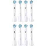 Braun Oral-B iO Limpieza Definitiva 8 unidades, Cabezal de cepillo blanco