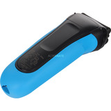 Braun Series 3 310BT Máquina de afeitar de láminas Recortadora Negro, Azul negro/Azul, Máquina de afeitar de láminas, Negro, Azul, Batería, Níquel-metal hidruro (NiMH), Batería integrada, 30 min