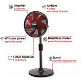 EINHELL 3408071, Ventilador negro/Rojo