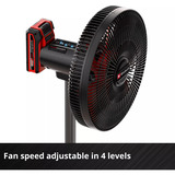 EINHELL 3408071, Ventilador negro/Rojo