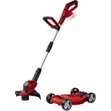 EINHELL GE-CT 18/28 Li TC-Solo 28 cm Batería Negro, Rojo, Cortabordes rojo/Negro, Cortabordes, 28 cm, Hilo de nailon, Empuñadura en D, 1,6 mm, 5 m
