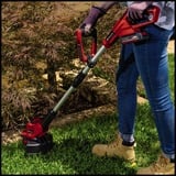 EINHELL GE-CT 18/28 Li TC-Solo 28 cm Batería Negro, Rojo, Cortabordes rojo/Negro, Cortabordes, 28 cm, Hilo de nailon, Empuñadura en D, 1,6 mm, 5 m