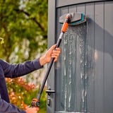 GARDENA Cepillo con mango Cleansystem suave, Cepillos de lavado gris/Turquesa