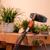 GARDENA Cepillo con mango Cleansystem suave, Cepillos de lavado gris/Turquesa