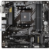 GIGABYTE B550M DS3H AMD B550 Zócalo AM4 micro ATX, Placa base negro/Gris, AMD, Zócalo AM4, 3rd Generation AMD Ryzen™ 3, 3rd Generation AMD Ryzen 5, 3rd Generation AMD Ryzen™ 7, 3rd..., DDR4-SDRAM, 128 GB, DIMM