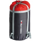 High Peak Lite Pak 800, Saco de dormir verde/Rojo