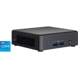 Intel® NUC 11 Pro UCFF Negro i5-1135G7, Barebone negro, UCFF, Mini PC barebone, DDR4-SDRAM, Ethernet