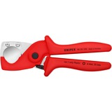 KNIPEX 90 20 185 alicate Cortacables, Corta tubos rojo, Cortacables, 2,5 cm, Acero, De plástico, Rojo, 18,5 cm