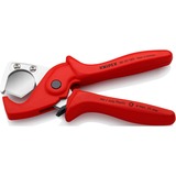 KNIPEX 90 20 185 alicate Cortacables, Corta tubos rojo, Cortacables, 2,5 cm, Acero, De plástico, Rojo, 18,5 cm