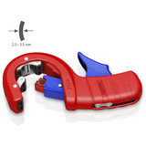 KNIPEX Cortatubos DPT50, Corta tubos rojo/Azul