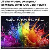 LG 50QNED7EB3C, QNED TV negro