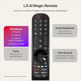 LG 50QNED7EB3C, QNED TV negro