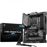 MSI Z790 GAMING PLUS WIFI placa base Intel Z790 LGA 1700 ATX gris/Negro, Intel, LGA 1700, Intel® Celeron®, Intel® Pentium® Gold, LGA 1700, DDR5-SDRAM, 192 GB