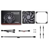 Noctua NF-A12x25 G2 PWM chromax.black, Ventilador negro