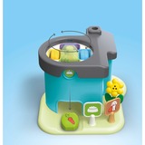 PLAYMOBIL Junior: Residencia para animales con dispensador de comida, Juegos de construcción 