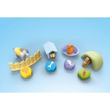 PLAYMOBIL Junior: Residencia para animales con dispensador de comida, Juegos de construcción 