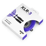 Rode Microphones Cable XLR Premium XLR3M-PU purple lila