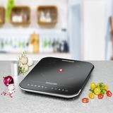 Rommelsbacher Placa de cocción individual CTS 2000/IN negro/Plateado