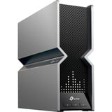 TP-Link Archer BE800 router inalámbrico Multi-Gigabit Ethernet Tribanda (2.4 GHz / 5 GHz / 6 GHz) Negro, Acero inoxidable, Enrutador de malla Wi-Fi 7 (802.11be), Tribanda (2.4 GHz / 5 GHz / 6 GHz), Ethernet, Negro, Acero inoxidable, Router de sobremesa