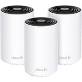 TP-Link Deco XE75 Tribanda (2.4 GHz / 5 GHz / 6 GHz) Wi-Fi 6E (802.11ax) Blanco 3 Interno, Enrutador de malla blanco, Blanco, Interno, 670 m², Tribanda (2.4 GHz / 5 GHz / 6 GHz), Wi-Fi 6E (802.11ax), 802.11a, 802.11b, 802.11g, Wi-Fi 4 (802.11n), Wi-Fi 5 (802.11ac), Wi-Fi 6 (802.11ax), Wi-Fi 6E...