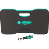 Wera Set de rodilleras y calentadores de manos 2, Protección de la rodilla negro/Verde