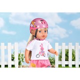 ZAPF Creation BABY born Bike Helmet, Accesorios para muñecas rosa neón, BABY born Bike Helmet, Casco de muñeca, 3 año(s)