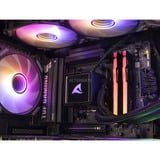 ALTERNATE Custom PC Series • Red Thunder Elements, Gaming-PC negro/Transparente