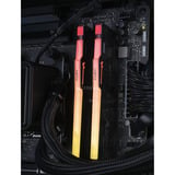 ALTERNATE Custom PC Series • Red Thunder Elements, Gaming-PC negro/Transparente
