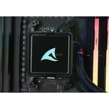 ALTERNATE Custom PC Series • Red Thunder Elements, Gaming-PC negro/Transparente