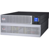 APC Easy UPS On-Line, 6000VA, Ion de litio negro/Plateado, 6kVA/6kW, Lithium-ion, Rack/Tower 5U, 230V, 1 Hard wire (1P+N+E) outlet, Intelligent Card Slot, Extended runtime, W/ rail kit, Doble conversión (en línea), 6 kVA, 6000 W, Seno, 120 V, 300 V