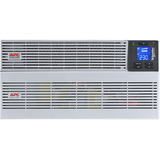 APC Easy UPS On-Line, 6000VA, Ion de litio negro/Plateado, 6kVA/6kW, Lithium-ion, Rack/Tower 5U, 230V, 1 Hard wire (1P+N+E) outlet, Intelligent Card Slot, Extended runtime, W/ rail kit, Doble conversión (en línea), 6 kVA, 6000 W, Seno, 120 V, 300 V