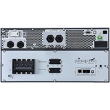 APC Easy UPS On-Line, 6000VA, Ion de litio negro/Plateado, 6kVA/6kW, Lithium-ion, Rack/Tower 5U, 230V, 1 Hard wire (1P+N+E) outlet, Intelligent Card Slot, Extended runtime, W/ rail kit, Doble conversión (en línea), 6 kVA, 6000 W, Seno, 120 V, 300 V