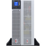 APC Easy UPS On-Line, 6000VA, Ion de litio negro/Plateado, 6kVA/6kW, Lithium-ion, Rack/Tower 5U, 230V, 1 Hard wire (1P+N+E) outlet, Intelligent Card Slot, Extended runtime, W/ rail kit, Doble conversión (en línea), 6 kVA, 6000 W, Seno, 120 V, 300 V