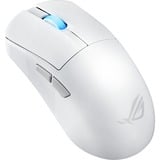 ASUS ROG Harpe Ace Mini ratón Juego Ambidextro RF Wireless + Bluetooth + USB Type-C Óptico 42000 DPI, Ratones para gaming blanco, Ambidextro, Óptico, RF Wireless + Bluetooth + USB Type-C, 42000 DPI, Blanco