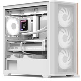 Aerocool D301A Mini Tower Blanco, Madera, Cajas de torre blanco, Mini Tower, PC, Blanco, Madera, micro ATX, Mini-ITX, Acrilonitrilo butadieno estireno (ABS), SPCC, Juego