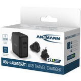 Ansmann Cargador USB Travel Charger TC230PD negro