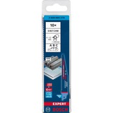 Bosch Expert 2608900379 Hoja para sierra recíproca Acero de alto carbono (HCS) 10 pieza(s), Hoja de sierra Hoja para sierra recíproca, Vidrio, Acero, Acero de alto carbono (HCS), Azul, 3 mm, 1,35 mm