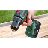 Bosch Universal Impact 18V-60 1900 RPM Sin llave 1,3 kg Verde, Taladro/destornillador verde/Negro, Taladro de pistola, Sin llave, Sin escobillas, Verde, 1,3 cm, 1900 RPM