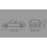 COBI Volkswagen Golf Cabriolet (1979-1993), Juegos de construcción rojo