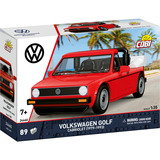 COBI Volkswagen Golf Cabriolet (1979-1993), Juegos de construcción rojo