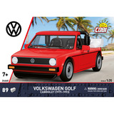 COBI Volkswagen Golf Cabriolet (1979-1993), Juegos de construcción rojo